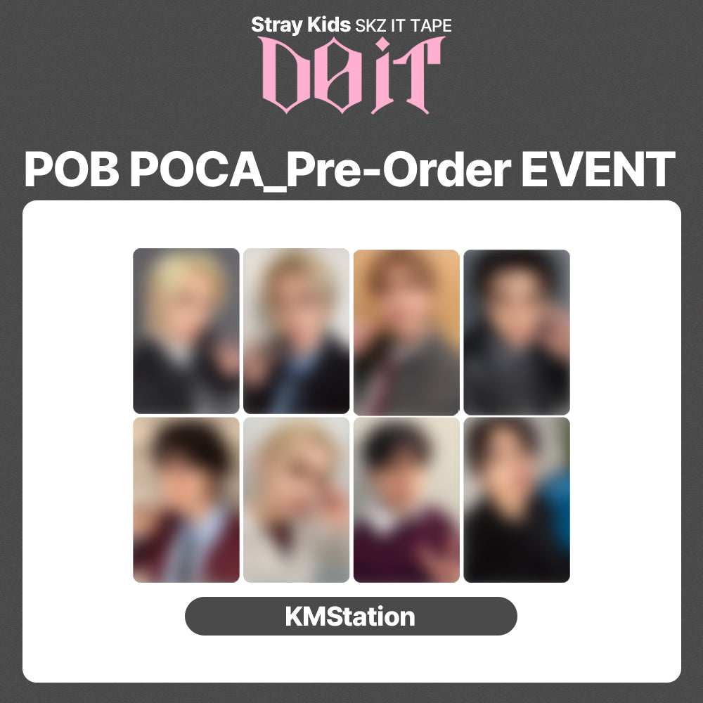 Stray Kids SKZ IT TAPE 'DO IT' POB (KMStation)