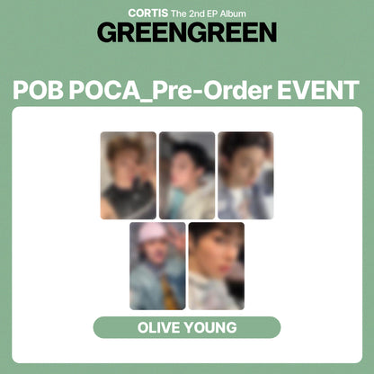 CORTIS 2nd EP Album 'GREENGREEN' POB (OLIVE YOUNG)
