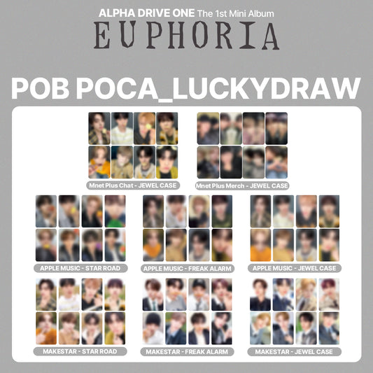 ALPHA DIVE ONE The 1st Mini Album 'EUPHORIA' LUCKYDRAW