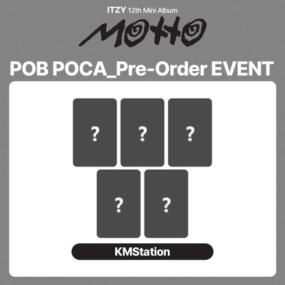 ITZY 12th Mini Album 'Motto' POB (KMStation)