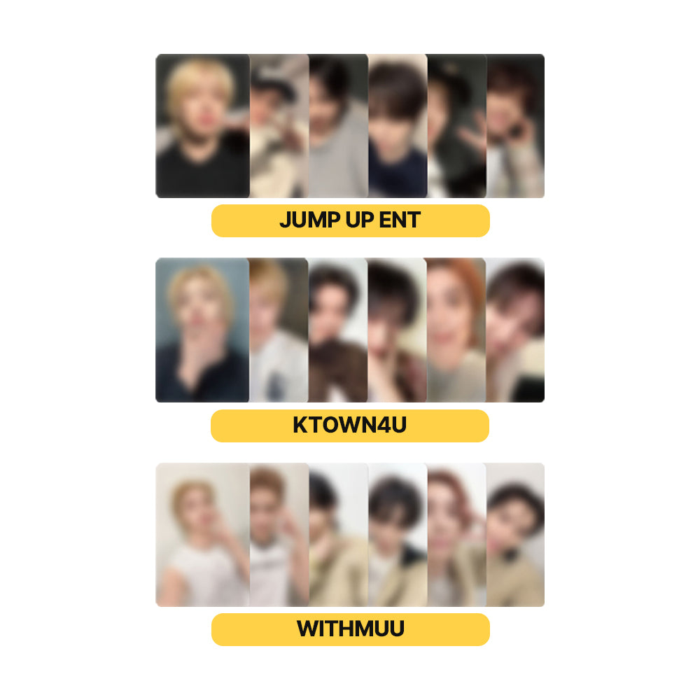 BOYNEXTDOOR 1st Studio Album 'HOME' POB LUCKY DRAW