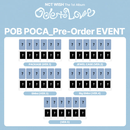 NCT WISH The 1st Album 'Ode to Love' POB (KMStation)