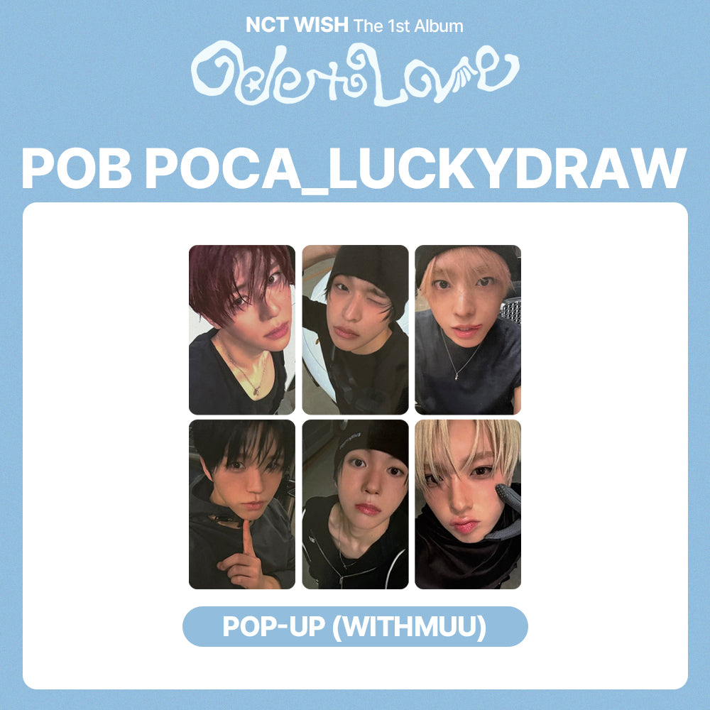NCT WISH The 1st Album 'Ode to Love' LUCKYDRAW (POP-UP)