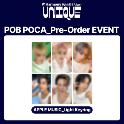 P1Harmony 9th Mini Album 'UNIQUE' POB (APPLE MUSIC)