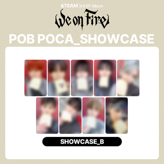&TEAM 3rd EP Album 'We on Fire' POB (SHOWCASE)