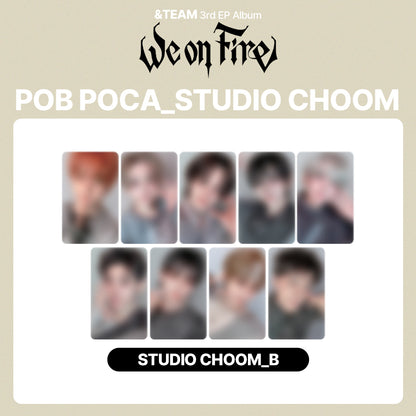 &TEAM 3rd EP Album 'We on Fire' POB (STUDIO CHOOM)