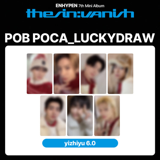 ENHYPEN 7th Mini Album 'THE SIN : VANISH' LUCKYDRAW (yizhiyu 6.0)