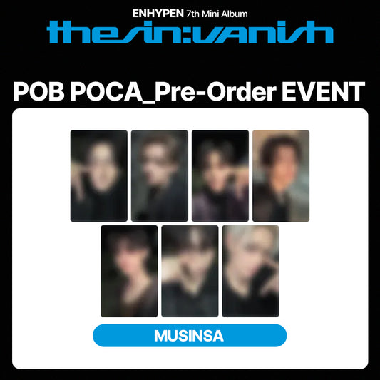 ENHYPEN 7th Mini Album 'THE SIN : VANISH' POB (MUSINSA)